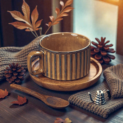 Vintage Style Cup and Saucer Set