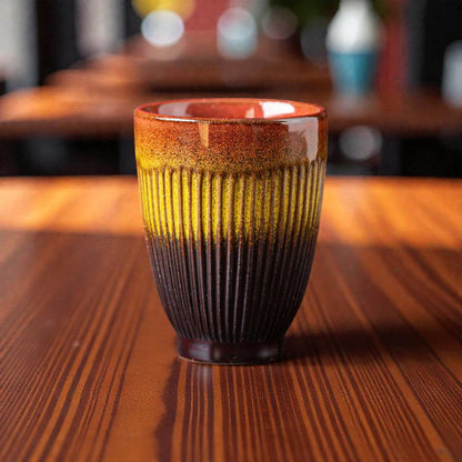 Handleless Ceramic Cup